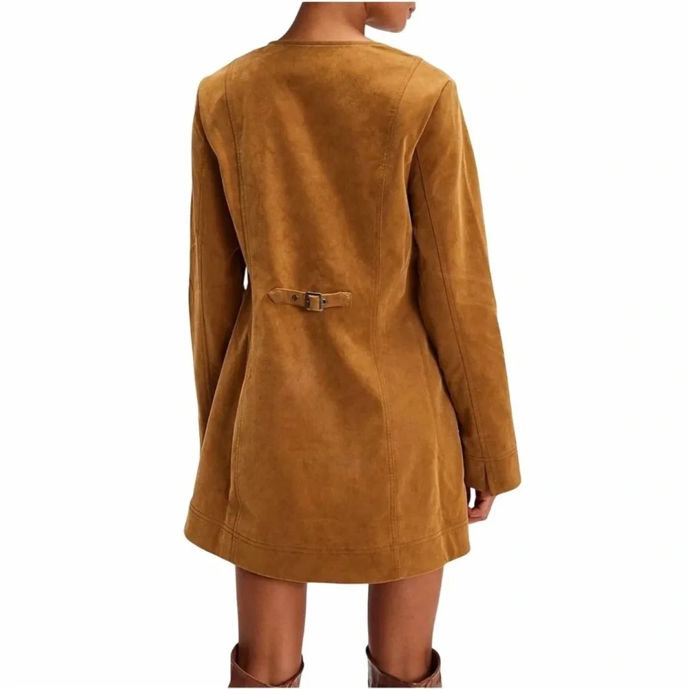 Free People Bradely Faux Suede Dress